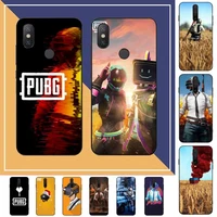 fhnblj hot pubg game phone case for redmi note 8 7 9 4 6 pro max t x 5a 3 10 lite pro