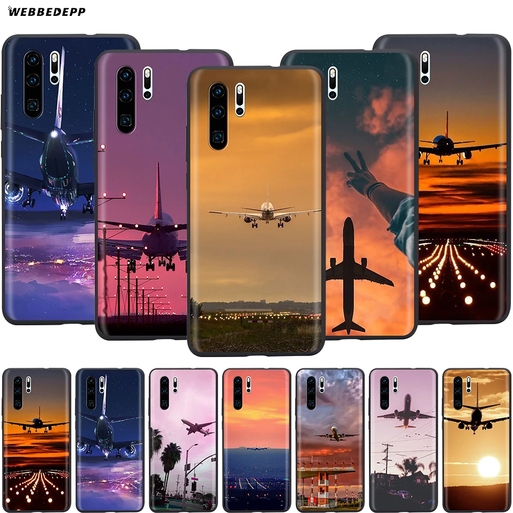 Webbedepp чехол для путешествий с самолетом Huawei P8 P9 P10 P20 P30 Lite Pro P Smart Z 2019 Mini|Бамперы| |