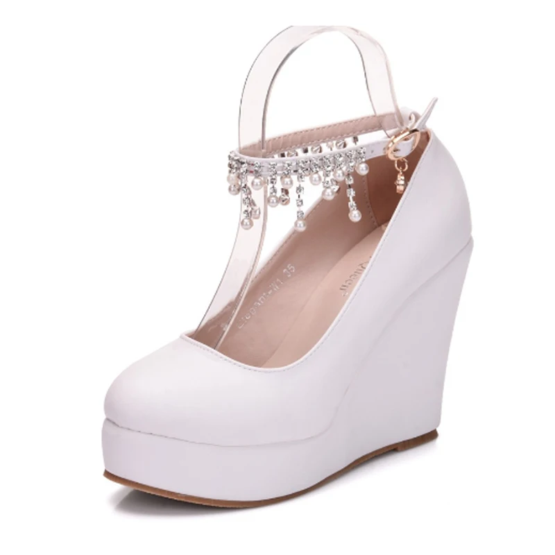 High heeled shoes women's banquet shoes women's wedding shoes party shoes women's slope heels shoes women's shoes