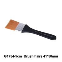 no 5 paint brush long flat head cleaning brush gouache acrylic painting brush oil brush painting wall art supplies