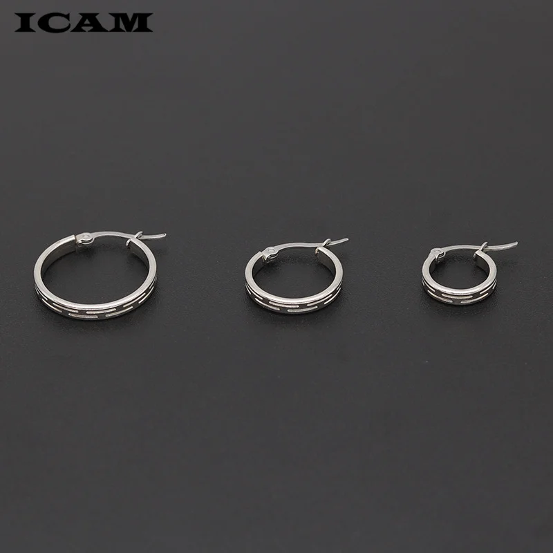 Серьги-кольца ICAM 4 цвета | Украшения и аксессуары