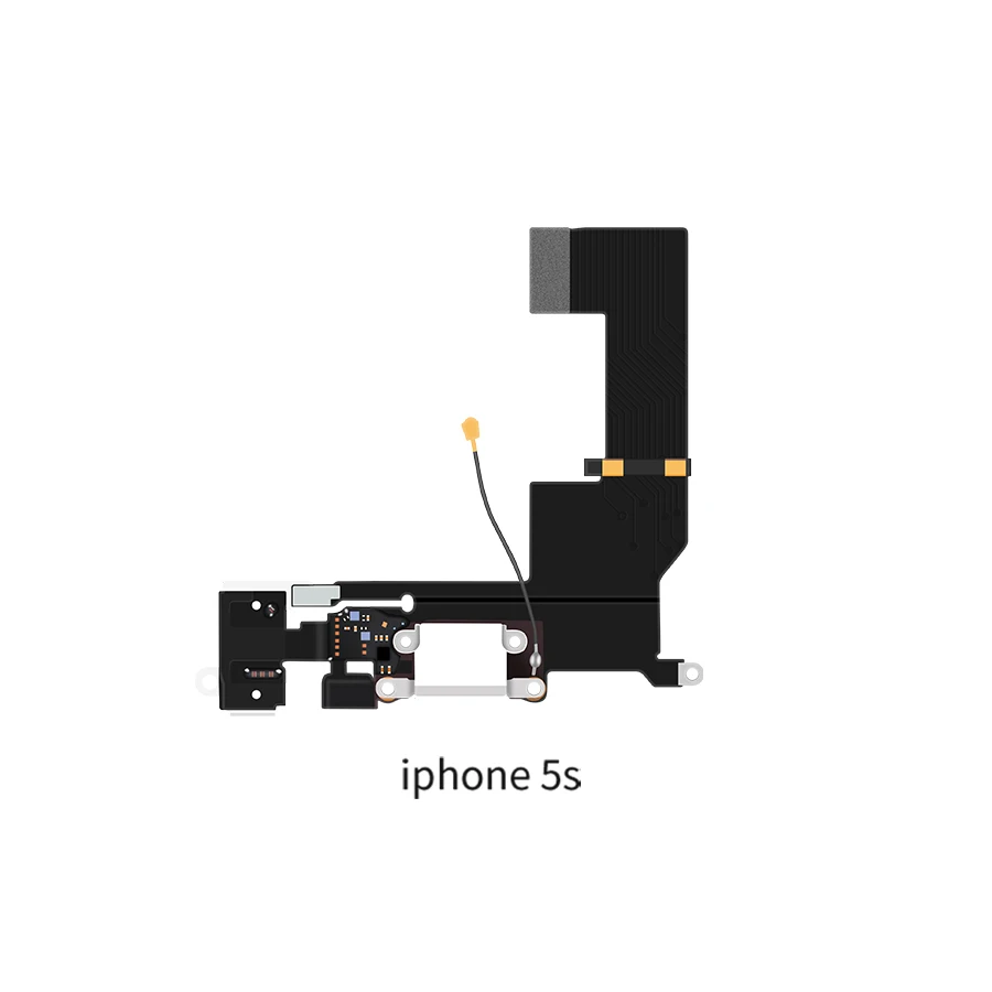Высококачественный зарядный порт док-станция USB разъем гибкий для iPhone 5 5s 6 6s 7 8 Plus