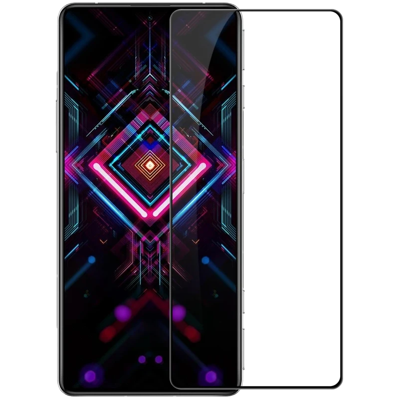 

Защита экрана для черного Xiaomi Redmi K40 Gaming Edition, закаленное стекло Nillkin Anti-Explosion CP + 2.5D, стекло с полным покрытием