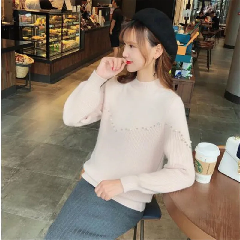 Осенний свитер Mujer Invierno 2019 Winte женские вязаные топы джемпер пуловеры с