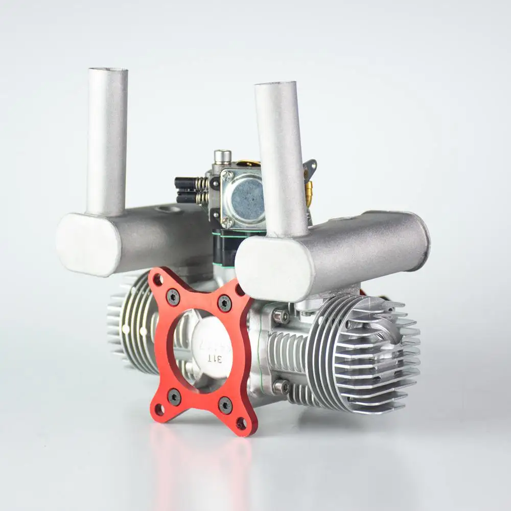 RCGF 31cc 31CCT двухцилиндровый бензиновый/бензиновый двигатель для RC самолета|engine for