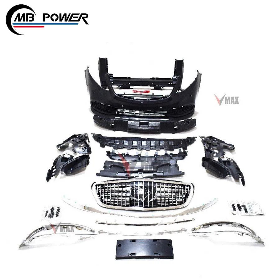 

2020 V class w447 V250 V260 to M style bodykit for W447 V250 V260 VITO to M style with front bumper grille and rear bumper