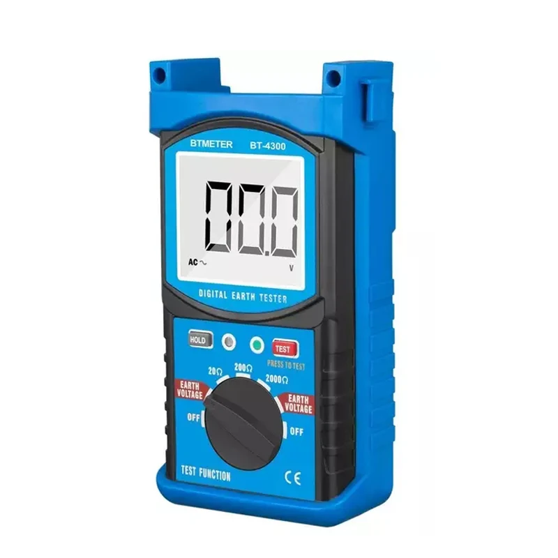 

BT-4300 Digital Earth Ground Resistance Tester 1999 Display Earth Insulation Resistance Tester With Auto Back Light