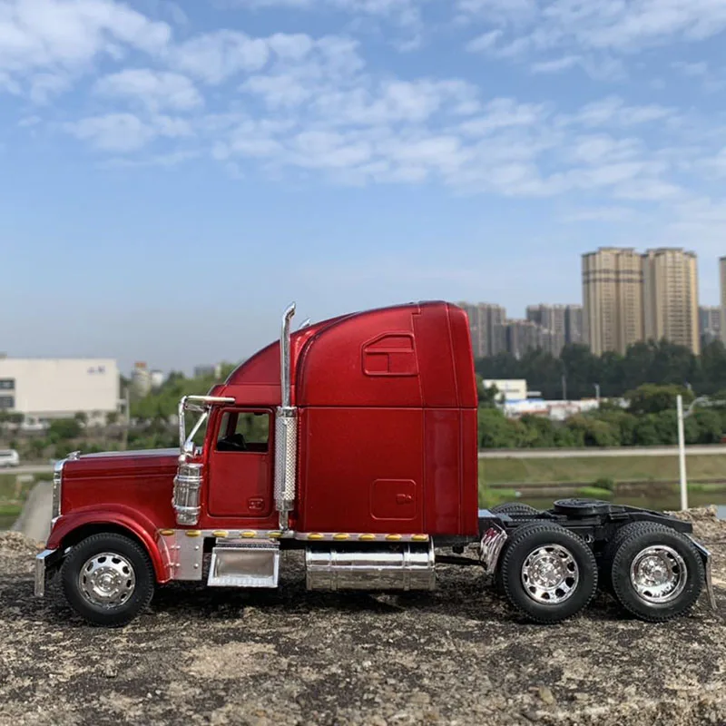 США тягач 1:32 литая модель автомобиля из металлического сплава Американский