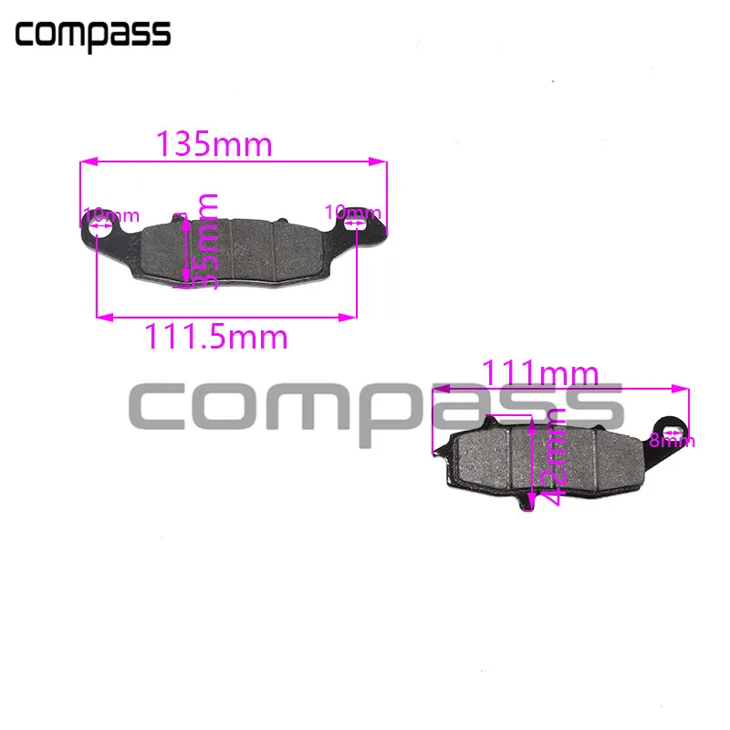 Передняя тормозная колодка мотоцикла для Kawasaki VN800 800 Drifter 1999-2006 900 Vulcan Classic 2006-2014 Custom
