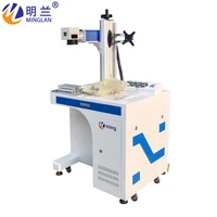 Hot Sale 20W 30W 50W 100W Fiber Laser Marking Machine For Metal And Non-metal