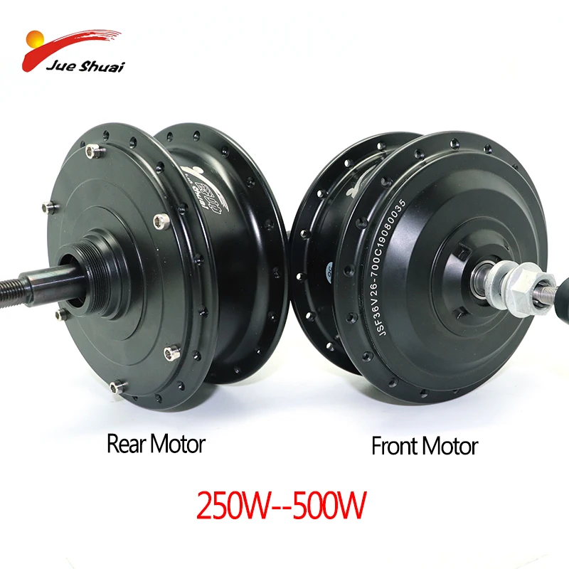Bestellen 36V 250w/350W/500w Hohe Qualität Geschwindigkeit Bürstenlosen Getriebe Hub Motor 20-29 Zoll E-bike Motor Vorne Rrear Elektrische Bike Conversion Kit