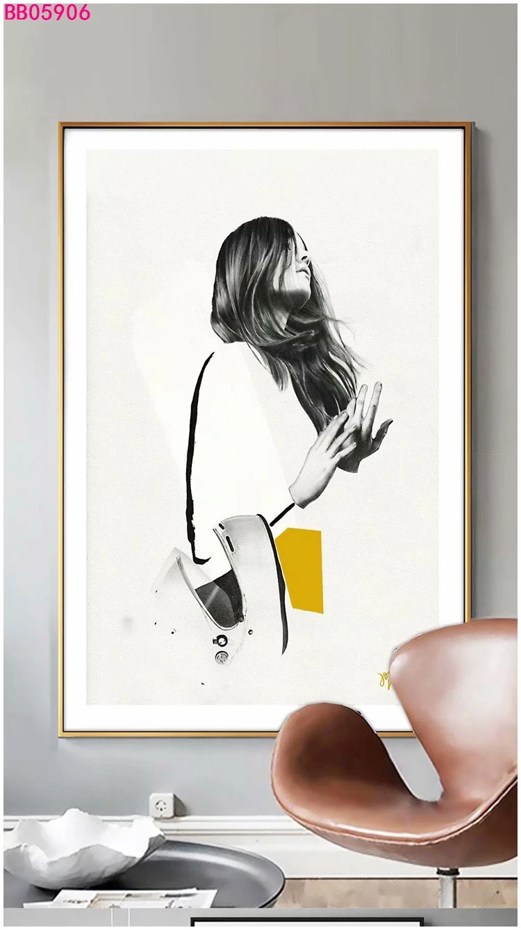 

Nordic Rock Roll Non-Mainstream Figure Poster And Prints Modern Wall Art Decoration Canvas Painting For Teen Bedroom Home Decor