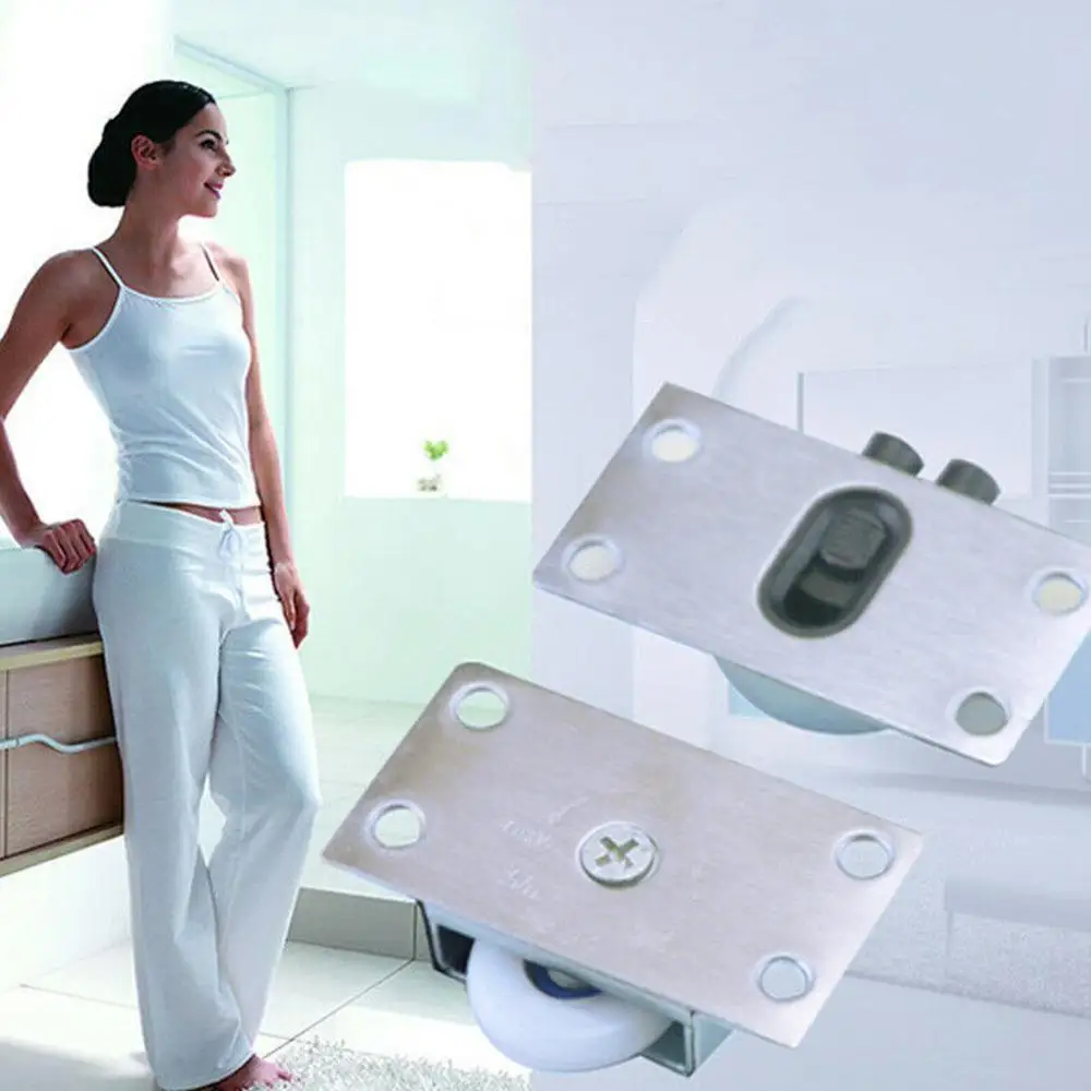 Ролики двери Сталь ролик для раздвижных дверей кабинета шкив гардероба нейлон