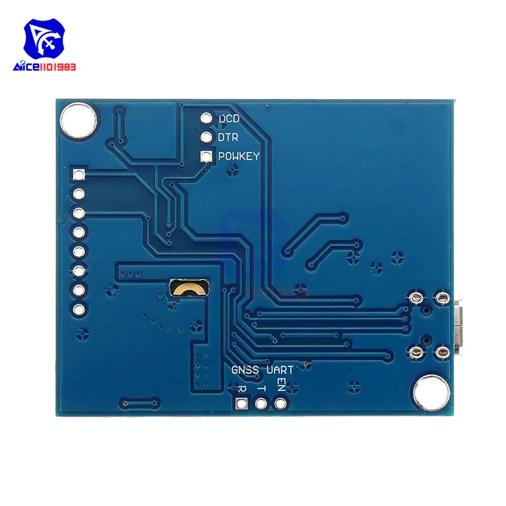 Плата разработки diymore SIM868 модуль GSM/GPRS/Bluetooth/GPS 868 МГц с Micro SIM стандартная SMA антенна