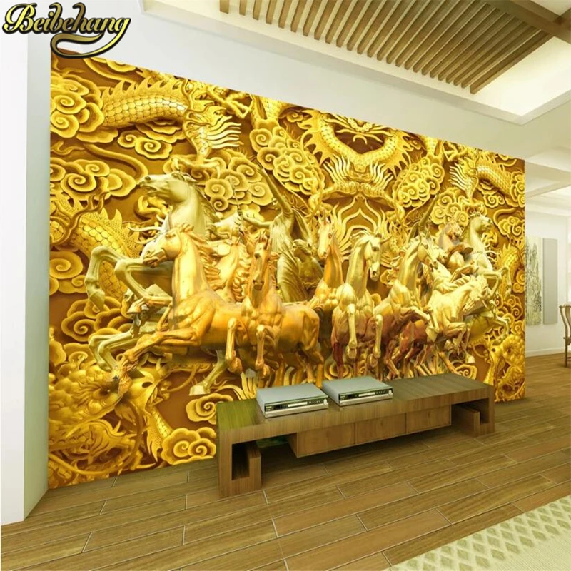 Обои beibehang на заказ Настенные обои с рисунком китайского дракона фон для