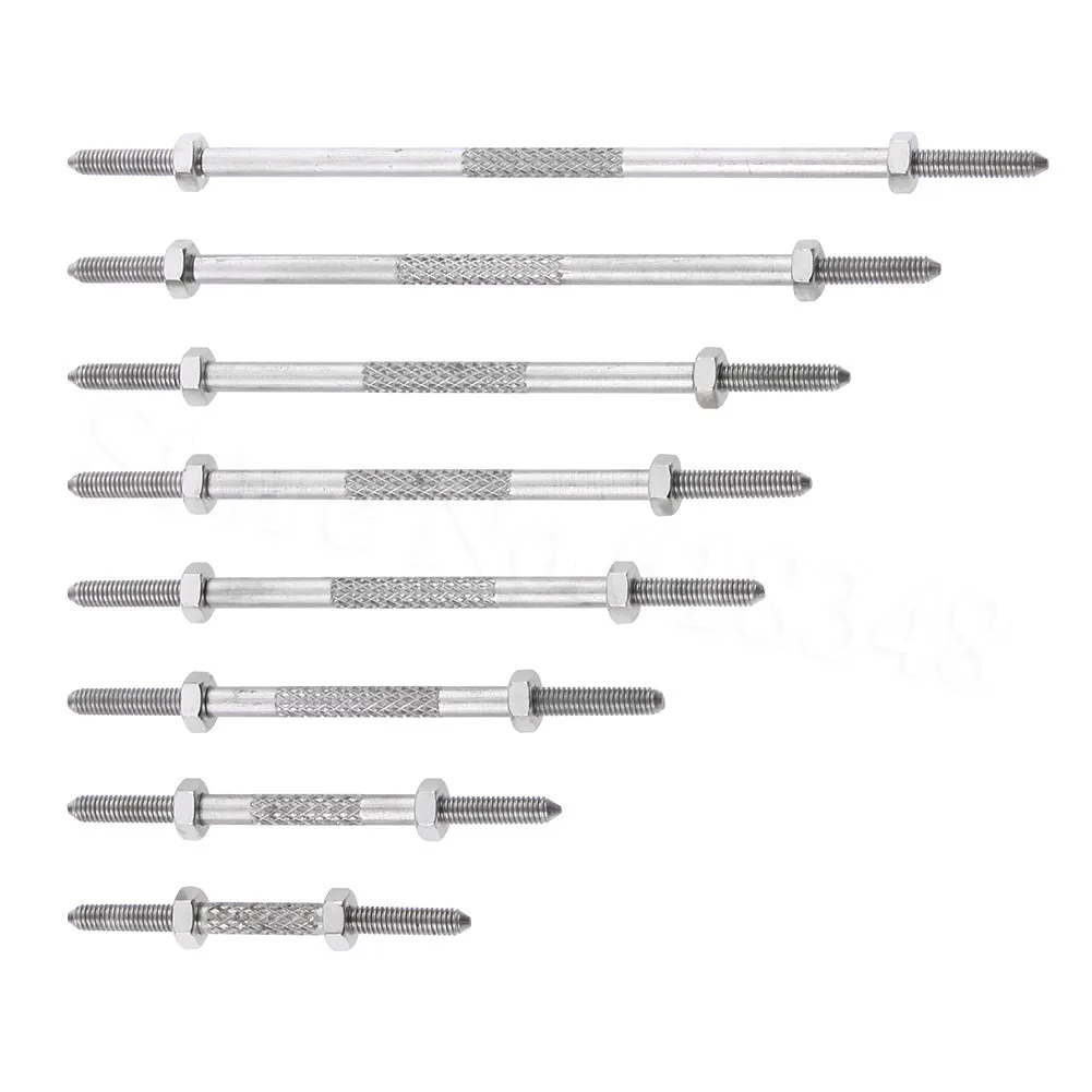 

5 шт./лот 3,5 мм, стержни из нержавеющей стали 40 50 60 70 75 80 90 100 мм, звеньевой Соединительный шатун, аксессуары для радиоуправляемого режима самол...