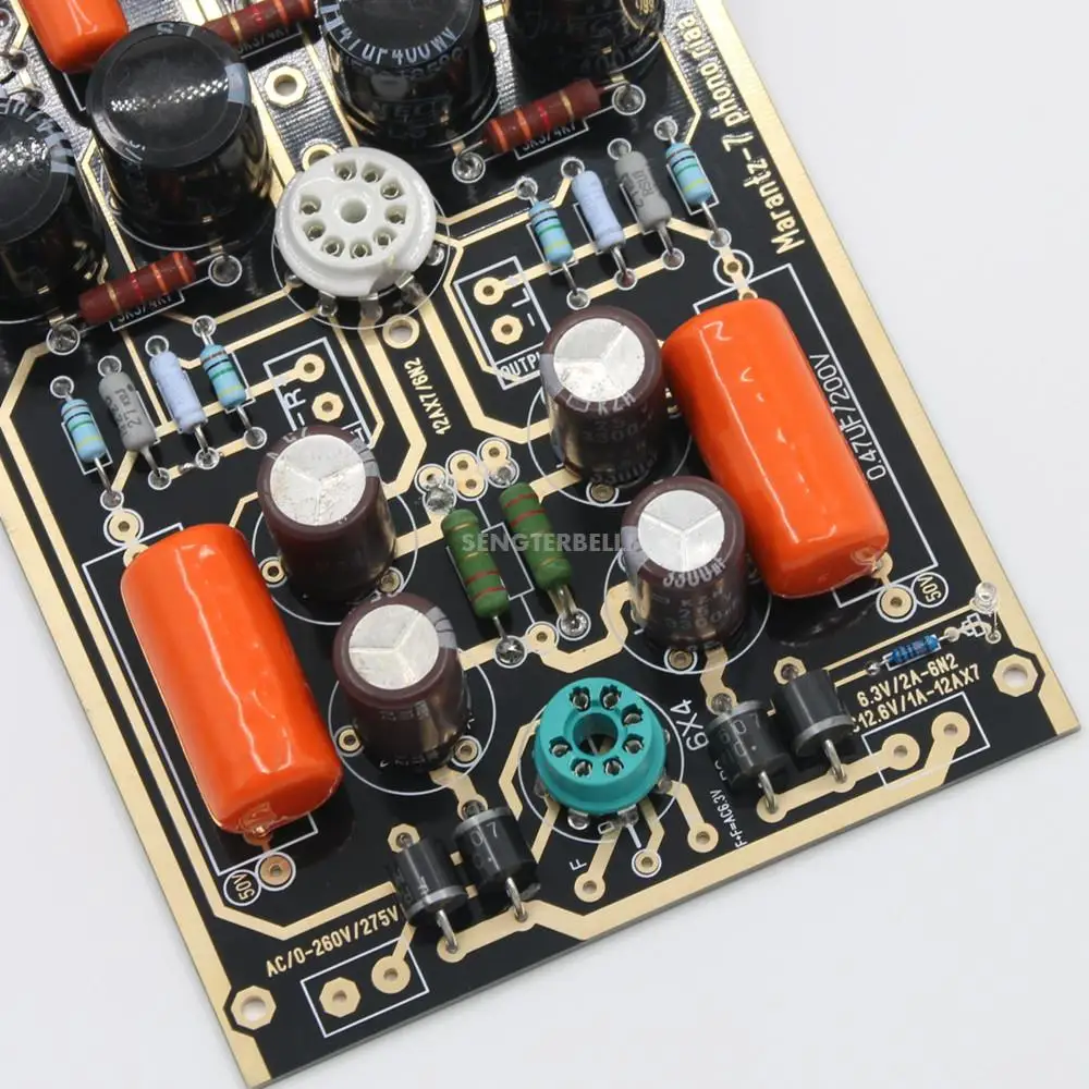 Hi-End M7 Ламповый фонокорректор Riaa LP проигрыватель предусилитель Hi-Fi стерео Marantz 7 в