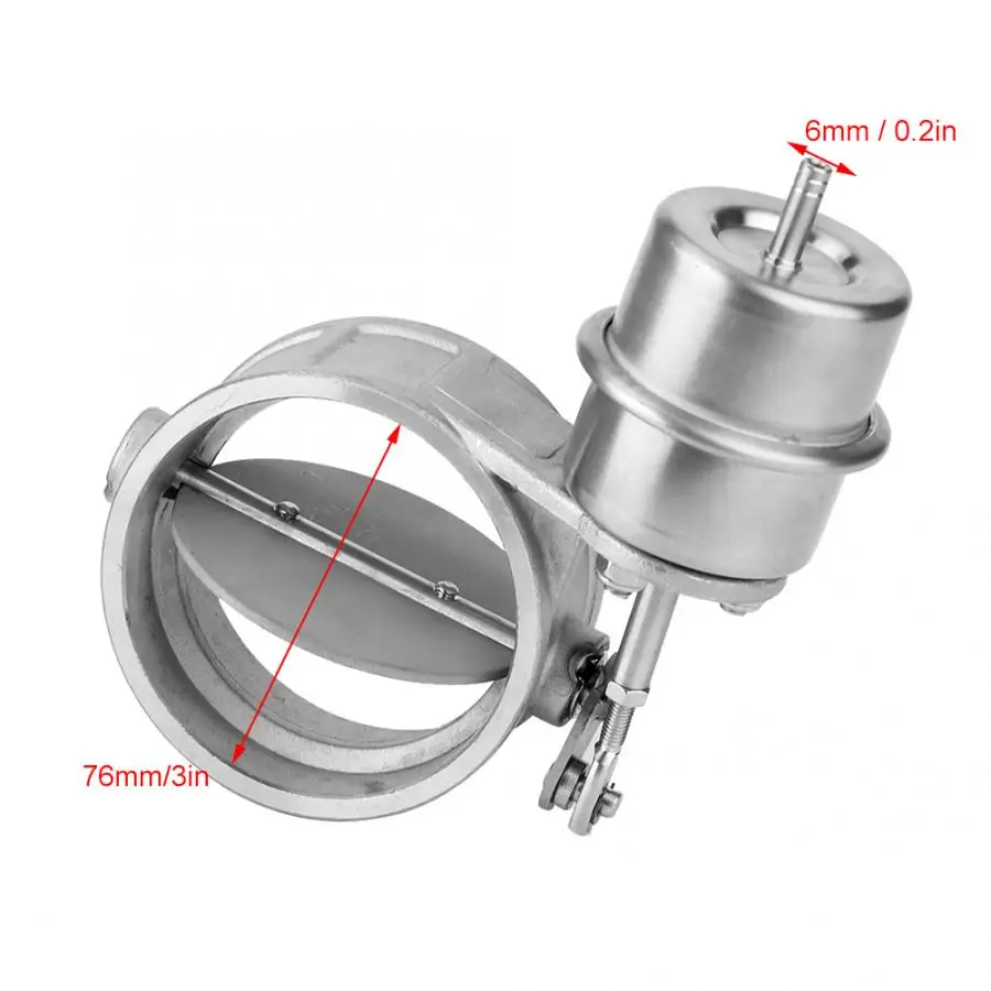 Автомобильный вакуумный клапан 3 дюйма 76 мм привод клапана управления выхлопными