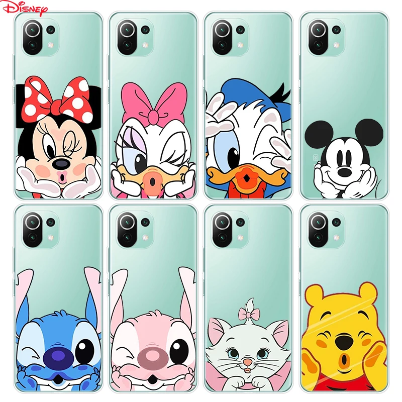 

Silicone Cover Diseny Lovely Minnie For Xiaomi Mi Note 11 11i 10i 10T 10 9 9T SE 8 Lite Pro Ultra Phone Case