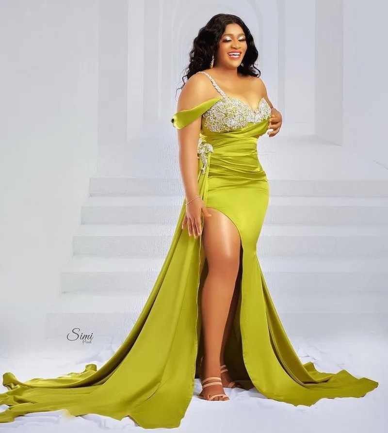 Сексуальные африканские вечерние платья с одним открытым плечом женские