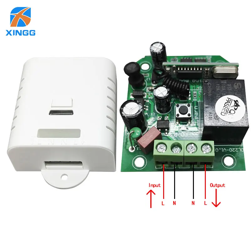 8-клавишный радиочастотный беспроводной передатчик 433 МГц Универсальный умный