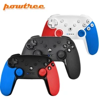 powtree wireless game controller for nintendo switch pro gamepad bluetooth for smart phone pc tv oder tv box with joystick