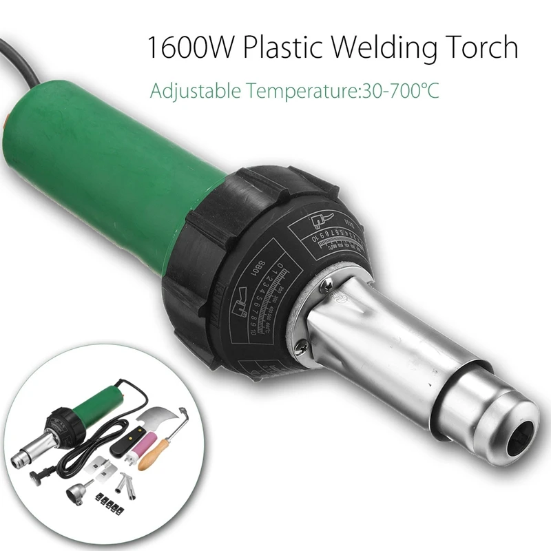 220V 1600W Пластик интегрированный сварочные аппараты для сварки горячим воздухом