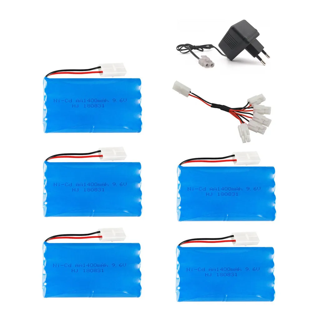 Ni CD зарядное устройство 9 6 В 1400 мАч для Rc игрушечного автомобиля пистолета танка