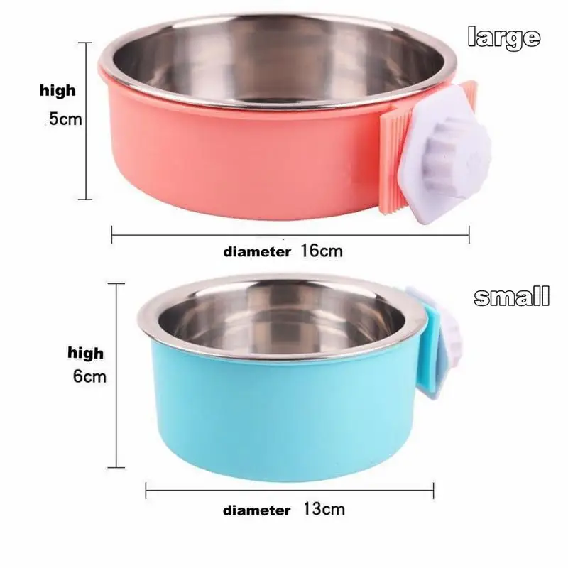 Кормушка-миска для домашних питомцев миска кошек животных собак из нержавеющей
