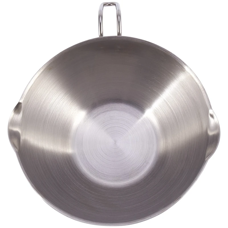 

Egg Beating Pan Knead Dough Deepen Pot Basin Handle Vegetable Stainless Steel Bowl Stainless Steel Mixing Bowls