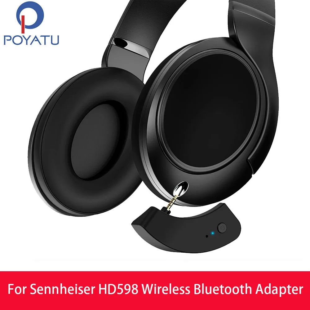 POYATU aptX HD598 Bluetooth адаптер для Sennheiser HD598 HD598CS HD598SE HD598SR беспроводной адаптер приемник Bluetooth кабель Шнур