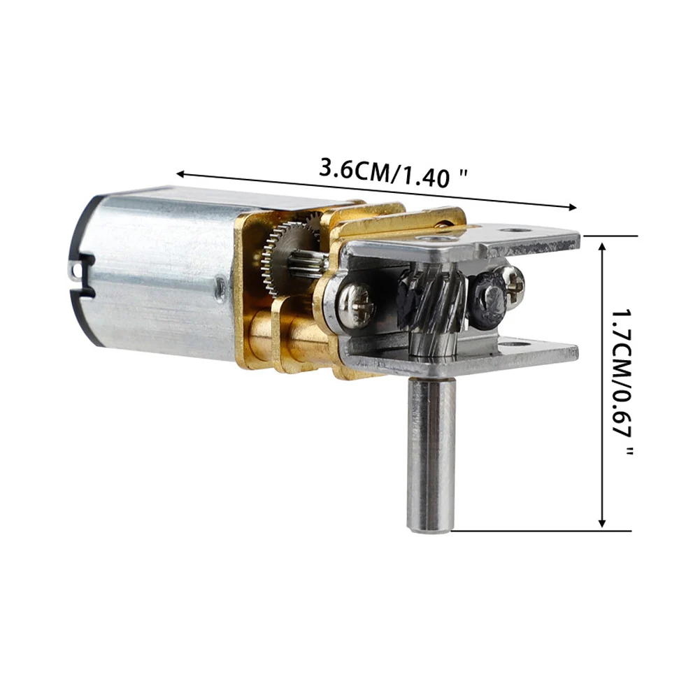 Dc Gw12ga-22 12 В 22 об./мин мини микро-металлическая передача мотор с зубчатым колесом