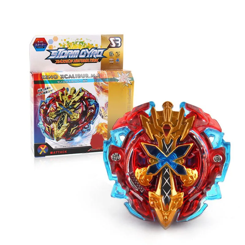 

B-X TOUPIE BURST BEYBLADE B-48 Starter Xeno Excalibur.m.i Grips L-r Starter