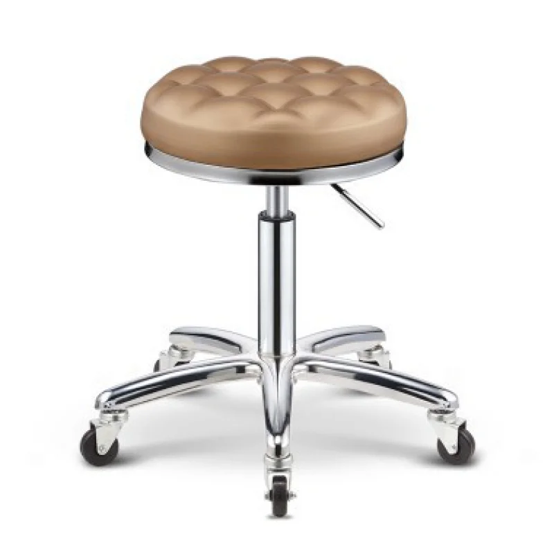 Барный стул из полиуретана подъемный красоты вращающийся парикмахерский с