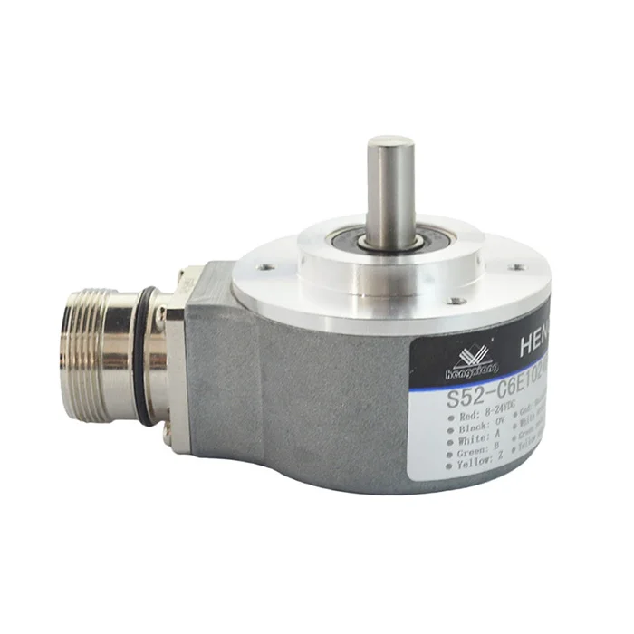 

S52 incremental encoder 1024ppr hollow shaft rotary elevator 5-30V heavy duty encoder high pulse encoder