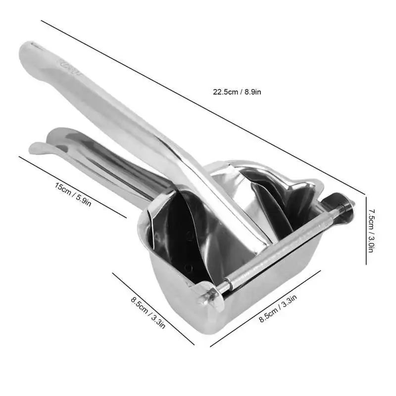 

Fruit Manual Juicer Stainless Steel Manual Juicer Lemon Orange Fruits Squeezer Extractor Kitchen Tools
