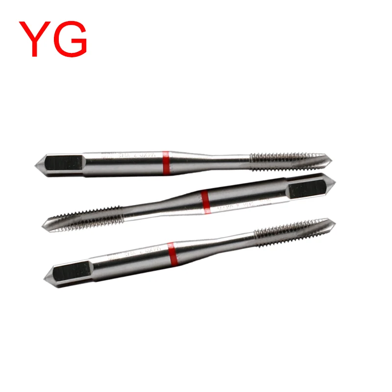 YG HSSE спиральный заостренный кран M2 5 0 M14 M16 M18 M20 X0.4 X0.5 X0.7 X1.25 Метрическая машинка |