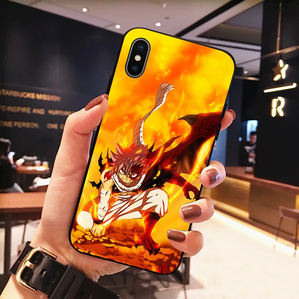 WEBBEDEPP мягкий чехол из ТПУ с аниме Фея хвост для iPhone 11 Pro XS MAX XR X 8 7 6 6s 5 5s Plus |