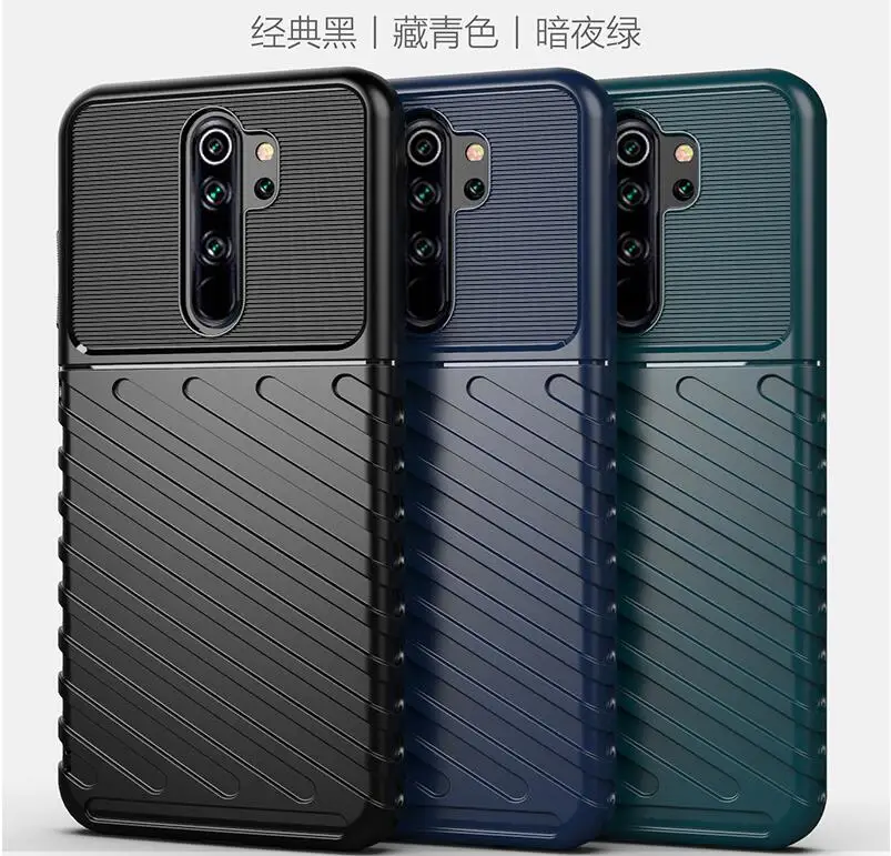 10 шт./лот ударопрочный защитный ТПУ чехол задняя крышка для Xiaomi Redmi 8 8A Note 8Pro
