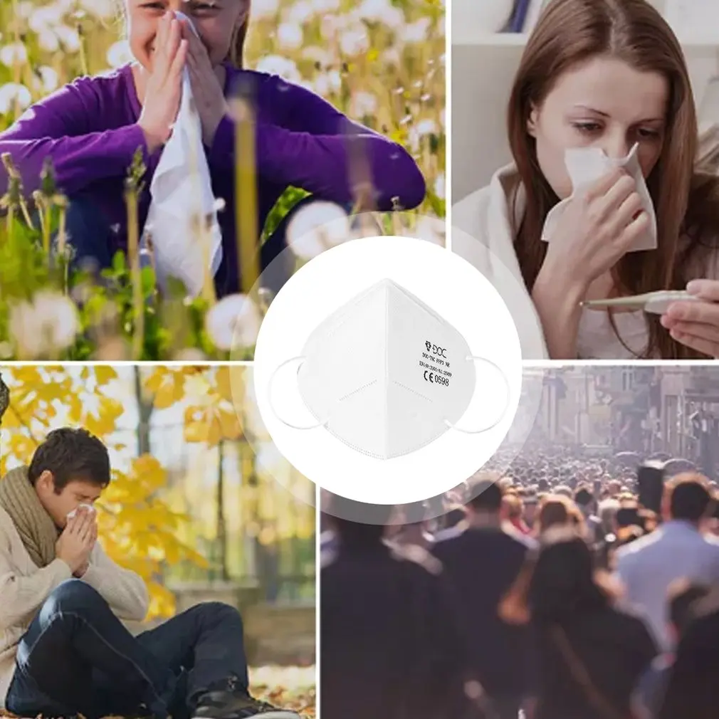 

90PCS FFP3 Mask Mascarillas FPP3 Reusable Face Mask 5 Layers Filter Respirator mask Protective Mascarillas Reusable FPP3 Masque