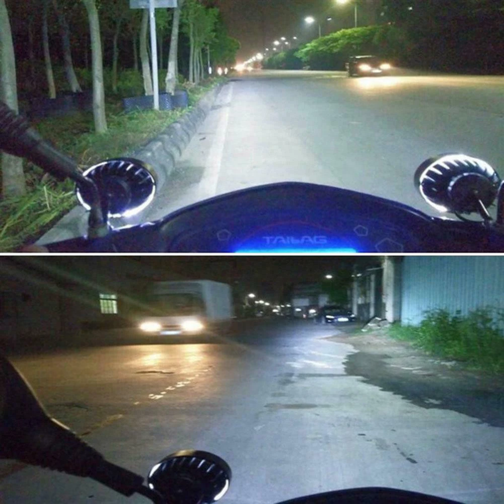 2 шсветодиодный передние противотуманные фары для мотоцикла 12 В |