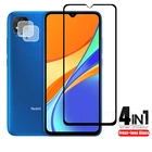 2 шт. Для Xiaomi Redmi 9C закаленное стекло для Xiaomi Mi 10T Pro Xiaomi Mi 10T Lite Стекло протектор экрана пленка для объектива камеры