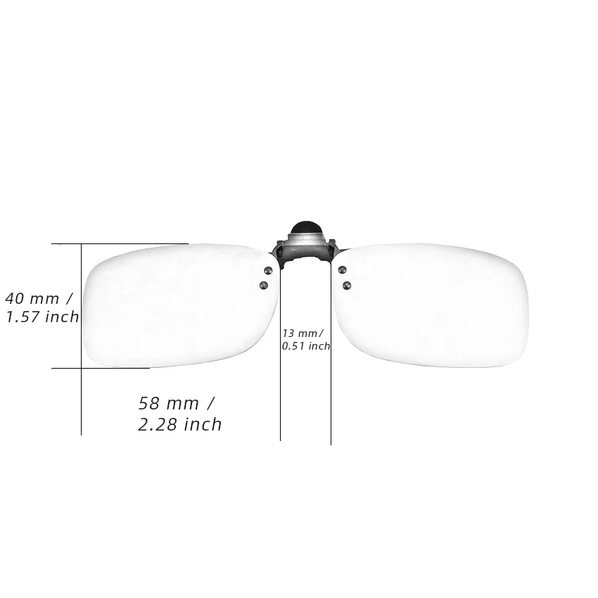 

Uv400 Vision Women Night Glasses Driving Cycling Fishing Men Clip On