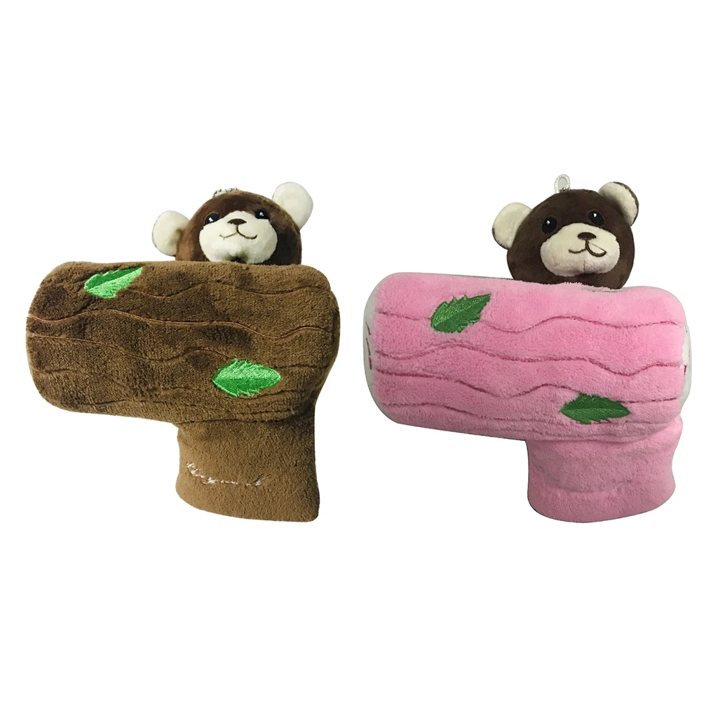 

Golf Putter Headcover Golf Head Covers Golf Putter Mallet Headcover Golf Club Protector Soft Lining Cover Protector