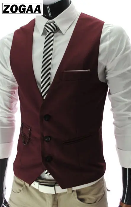 2019 новое прибытие платье жилеты для мужчин Slim Fit Мужская жилетка костюм жилет Homme