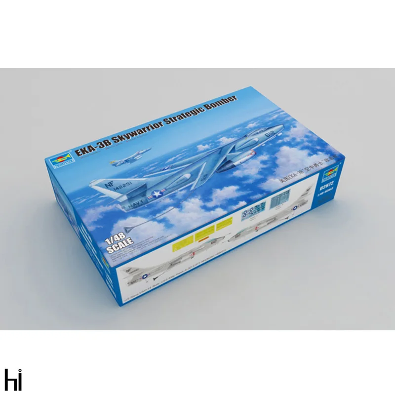 

Trumpeter 1/48 02872 EKA-3B Skywarrior Strategic Bomber Plane Military Plastic Assembly Model Building Kit