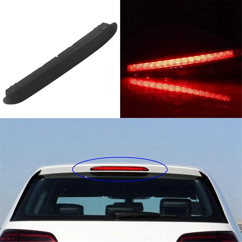 

Car LED Third High Brake Light Third Brake Light Tail Light for Golf 6 Golf 7 Mk6 POLO- 2011-2017 5K0945087B 5K0945087C