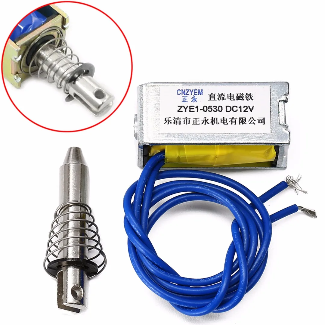 Соленоидный электромагнитный пуш ап для вышивальной машины тип с открытой рамой