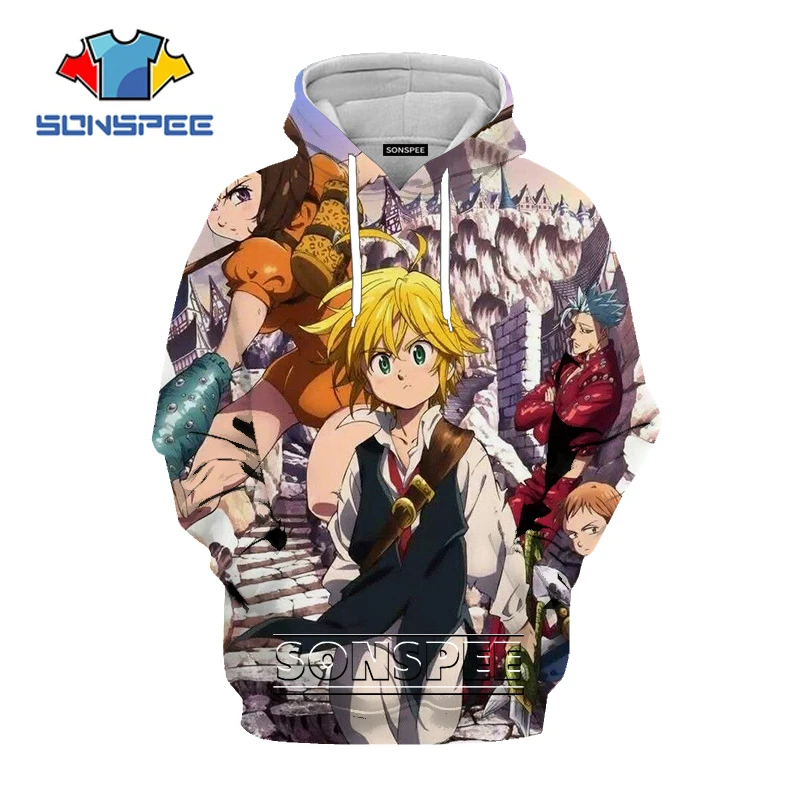 

Свитшот мужской и женский с объемным принтом и надписью «The Seven»