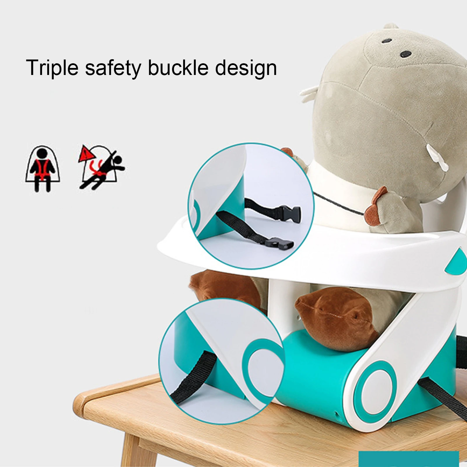 구매 휴대용 접이식 다기능 아기 식탁 좌석, 아기 식탁 의자